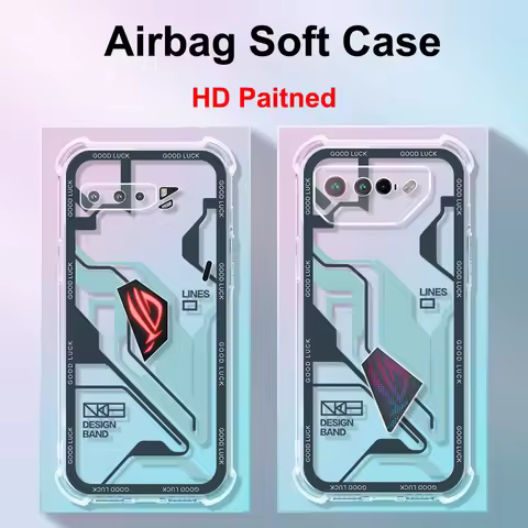 For Asus ROG 8 Pro Reinforced Corners Soft TPU Shockproof Airbag Case For Asus Zenfone 11 Ultra Cove