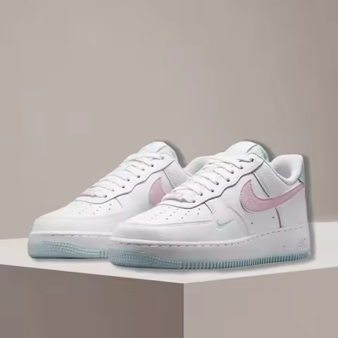 Unisex Nike Air Force 1 07 Casual Sneakers Classic Comfort Durable Cushioned Everyday Shoes IH0640-1