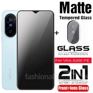 For Vivo X200 FE 2025 9H Matte Screen Protector Tempered Glass For Vivo X200 FE X200FE VivoX200 FE V