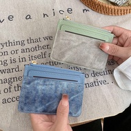 Korean Style New Small Multi Card Holder Slim Wallet Coin Purse Student ID Card Holder B6JP Korean S