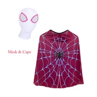 Spider Gwen Stacy Costume For Kids Girl Spider Gwen Cape Mask Halloween Party Birthday Terno for Kid