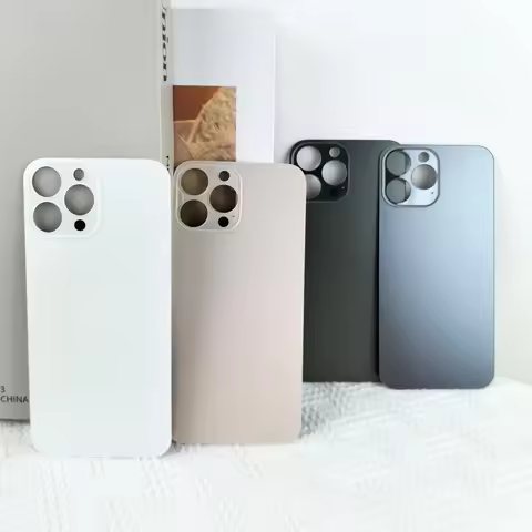 Back Battery Cover For iPhone 13 Pro 13promax Big Large Camera Hole Rear Door Housing Panel Case Par