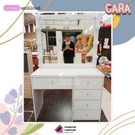 Phornthipfurniture โต๊ะเครื่องแป้ง รุ่น คาร่า Cara Dressing table Size: W100 * D45 * H160 cm.