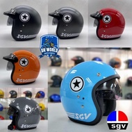 SGV STAR HELMET INNER VISOR SGV STAR RETRO CLASSIC INNER VISOR SEKALI DALAM STAR HELMET BUILT IN VIS