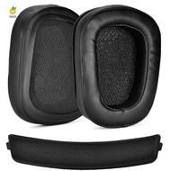 1Pair Foam Ear Pads Cushion Leather Earpad for Logitech G933 G935 G633 / G 933 G 935 G 633 Artemis H