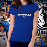 Dallas Mavericks NBA Basketball Mavs Tshirt for Women 06