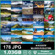 TF134 - 4K Full HD Desktop Wallpaper collections, 178 Landscape wallpaper bundle deal, Desktop wallp