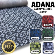 Karpet Bludru ADANA Bulu Motif, 180cm x 200cm Karpet Lantai Exhibition ALAS KASUR