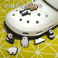 Jibz Croc / Croc Button / Croc Pendant Button / Clog Shoes Accessories / We Bare Bears Stitch