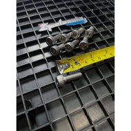 Stainless Steel L Bolt with 12 Key Thread M8 x 25 Length 2.5 CM THE A2-70 L6 Fine Thread