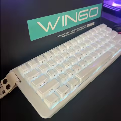 New Aula Win60/68he Magnetic Switch Keyboard 8000hz Gaming Keyboard Fps Low Latency Customizable Mec