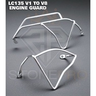 STONEPRO LC135 V1 TO V8 LCV8  Side Engine Protector Engine Guard Cover Stainless Steel Frame Bracket
