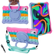 Kids Funda Case For Lenovo Xiaoxin Pad 2024 11 inch Tab K11 M11 B11 360 Rotating Stand Cover For Tab