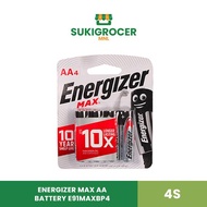 Energizer Max Aa Battery E91Maxbp4