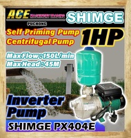 SHIMGE PX404E Inverter Pump Inverter Centrifugal Self Priming Water Pump Max FLow 150L Max Head 45M 