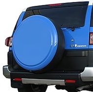 32" Color Matched Rigid Tire Cover for Toyota FJ Cruiser (2007-2009) (Plastic Face & Vinyl Band) - V