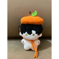 Outfit doll 10cm-Lovely orange 10cm doll clothes 10cm doll accessory