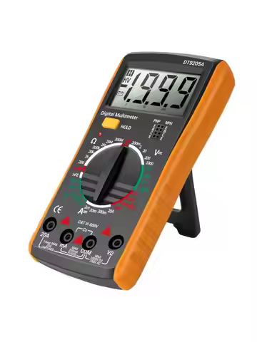 DT-9205A Multimeter Tester Digital Multimeter Hand Held LCD Multimeter