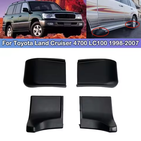 DCGO Foot Pedal Step Board Protection Side Trim Cover Pedal Angle Cap For Toyota Land Cruiser 4700 L
