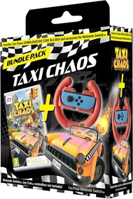 Nintendo Switch Taxi Chaos Wheel Bundle Code in Box (Brand New/Original)