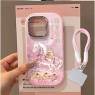 OPPO Case+bracelet Case Silicone Star Casing case OPPO A5X A5PRO 5G A3X A60 A98 A78 A58 A53 A33 A9 A