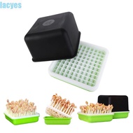LACYES Seedling Tray Breathable Multifunctional Peanut Bean Sprout Plant Hydroponic Sprout Planting 