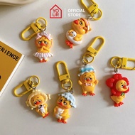 GANTUNGAN Cute Duck Keychain Aesthetic Duck Character Keychain Bag Keychain/ Keychain/ hp