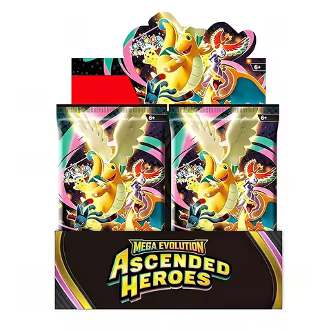 Pokemon TCG Ascended Heroes Booster Box - Replica Edition - English Dragonite Mega Evolution Cards C