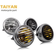 Motorcycle Retro Headlight Fence Headlight GN125 Modified Headlight Retro Accessories