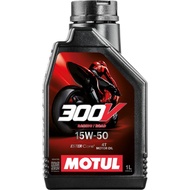 FRANCE MOTUL 300V SAE 15W50 4T ENGINE OIL MOTOR RACING 1 LITRE MINYAK HITAM MOTOR RACING