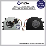 Dell Latitude 3400 3500 Inspiron 15 5584 5481 P85F Laptop CPU Cooling Fan 0T6RHW 
