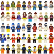 1PCS Building Block Statuettes/City Gendarmes,My World,Spider Man,Bald Boy,League of Legends/Kids Puzzle Block Toys