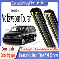 Suitable for Volkswagen Touran Double-Layer Rubber Strip Wiper Volkswagen Touran Car Double Rubber S
