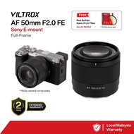 VILTROX 50mm F2.0-FE Air Full Frame Lens for Sony E-Mount Cameras