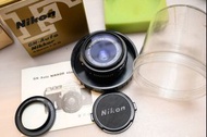 Nikon GN-Auto Nikkor 45mm f2.8 罕見齊合配件 收藏品 (35mm 50mm FM2 F2 F3)