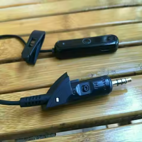 Replace Adapter Cable Compatible Neutral Bluetooth Receiver Black Headphone Cable for Bose QuietComf