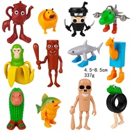 Action Figure Tung Tung Sahur BRAINROT ANOMALY Miniature Cake Topper Display Toy TUNGTUNG Sahur