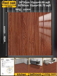 30x30/60x60CM Vinyl Flooring Self Adhesive Floor PVC Flooring Sticker Tiles Floor Kliker Lantai Pele