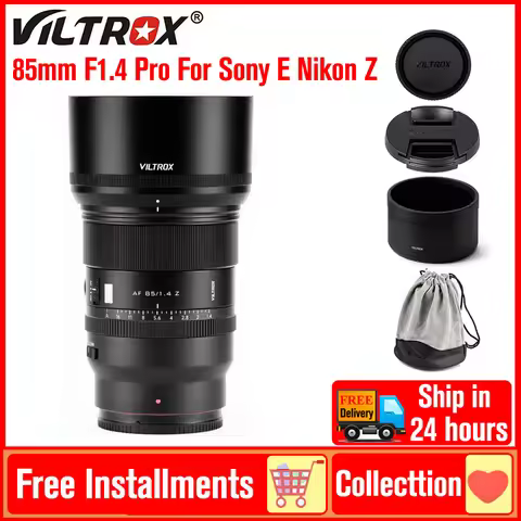 Viltrox AF 85mm F1.4 Pro Full-Frame Lens for Nikon Z-Mount Z5 II Z6 II III Z7 II Z9 Sony E-Mount A7