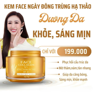 Kem Face Đông Trùng Hạ Thảo 15g - Kem Face Collagen X3 Ngày - Mỹ Phẩm Đông Anh