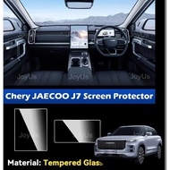 JAECOO J7 J7 Phev (2024-2026) Infotainment Screen Tempered Glass Navigation Screen Protector Car Acc