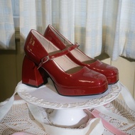 The Mully - Labotte.bkk รองเท้าส้นตึก Mary Jane Shoes (5012-2)