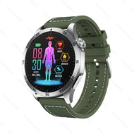 【จัดส่งในพื้นที่】นาฬิกาเพื่อสุขภาพ จอ AMOLED วัดความดัน ไขมัน น้ำตาลในเลือด กรดยูริค ความเครียด สุขภ