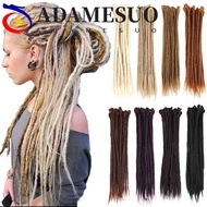 ADAMESUO Hair Extension Fashion Rock Cosplay Wig Reggae Braiding Soft Braiding Hair