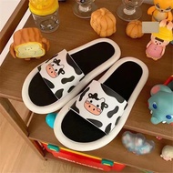 Adorable cow-shaped slippers