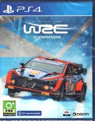 現貨 PS4遊戲 WRC 世界越野冠軍賽 世代 Generations 中文版【板橋魔力】