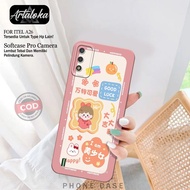 ITEL A26 Case - Cute Cartoon Fashion Case - Pro Camera Softcase - ITEL A26 Casing - TPU Silicone - I