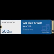 Ổ cứng SSD WD SN570 Blue 500GB M.2 2280 PCIe NVMe 3x4 - Chính hãng