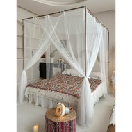 Simple Mosquito Net Tying Rope Style Household 1.8m1.351.2m Three-Open Door Palace Buy Tent Yarn Sep