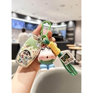 苏萌适用于哈弗h6汽车钥匙套m6车f7大狗h2s赤兔h9国潮版xh4壳扣包Su Meng is suitable for Haver h6 car key set m20260501